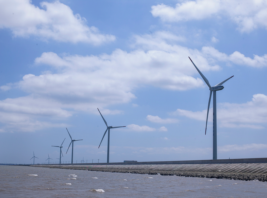 天津寧河板橋50MW集中式風力發電項目