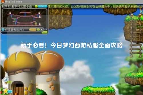 新手必看！今日夢幻西游私服全面攻略