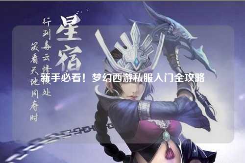 新手必看！夢(mèng)幻西游私服入門全攻略
